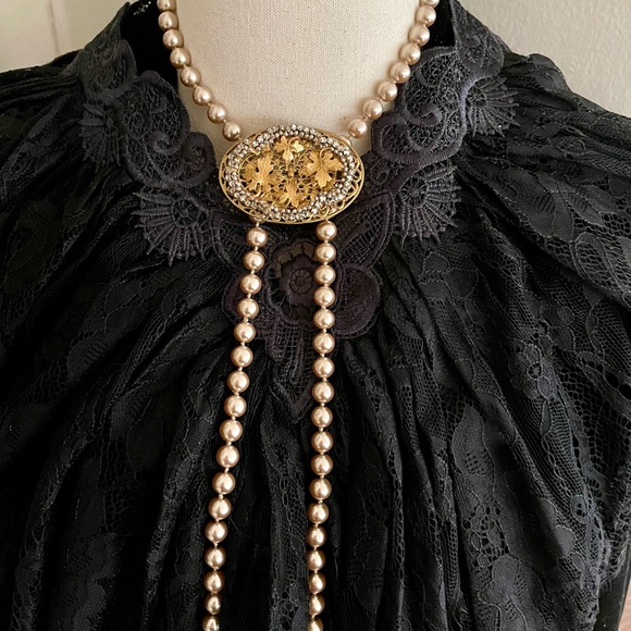 High Relief Dimensional Haskell Attributed Leaf Figural Vintage Brooch - Picture 7 of 7